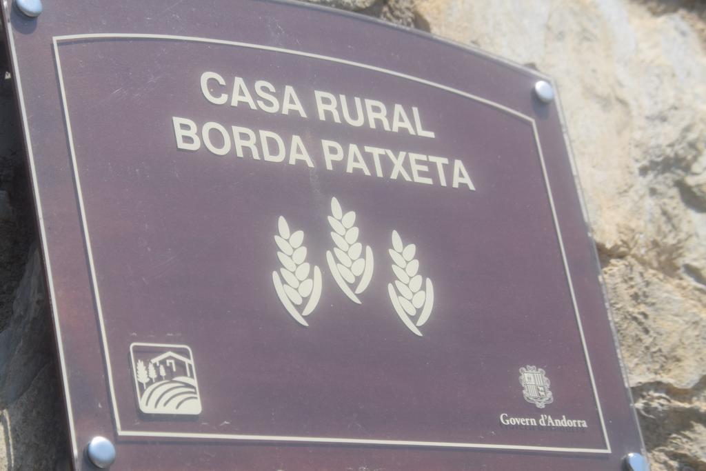 Casa Rural Restaurant Borda Patxeta Canillo Exterior foto